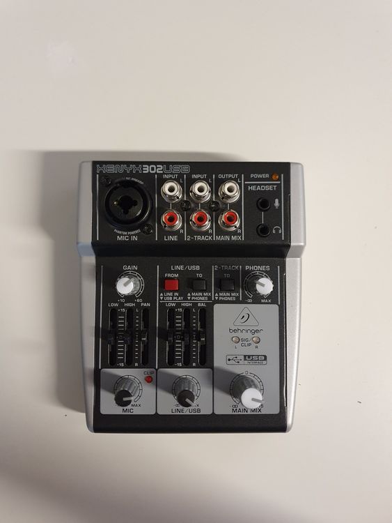Behringer Xenyx 302 USBMischpult Kaufen auf Ricardo