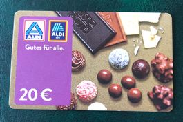 Aldi Geschenkkarten  ohne Guthaben und für Sammler gedacht. 