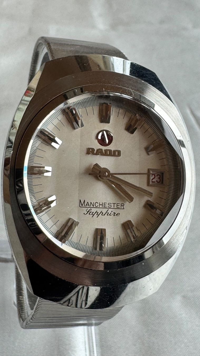 Rado Uhren: Vintage Rado Manchester Sapphire Automatic – Neu (gemäss Beschreibung) aus Untersiggenthal von TimeandShine