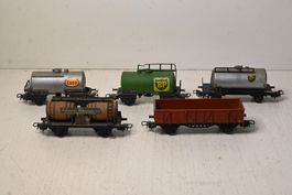 Versch Güterwagen Märklin , Electrotren ohne OVP