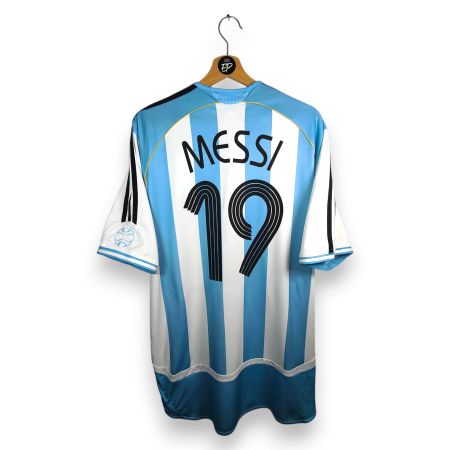 Original 2005-07 Argentina Home Trikot Messi