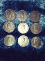 CH, 9 x 5 Fr.  in Silber/en Argent/ in Argento