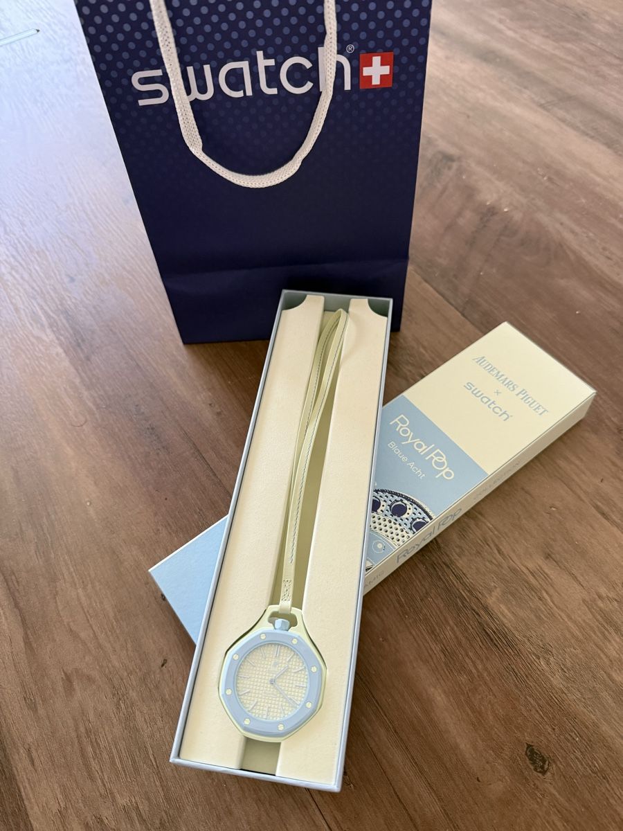 Swatch Uhren: AP x Swatch iconic luxury can be yours – Neu und originalverpackt aus schlieren von naribas 5