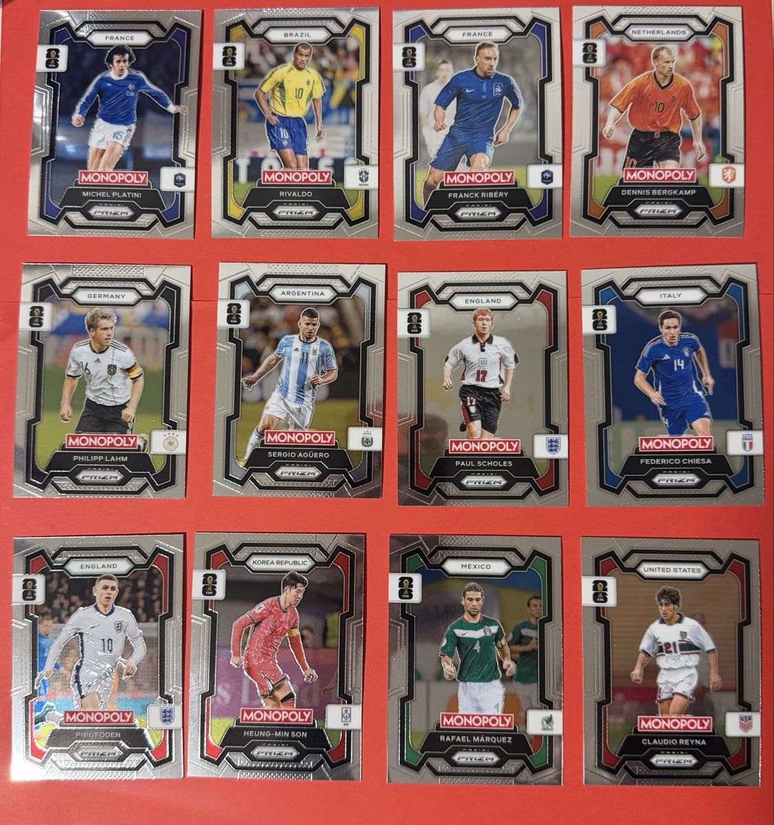 Panini Carte collezionabili: Panini Prizm Monopoly Lot – Nuovo (secondo la descrizione) da Embrach venduto da BenzosCards