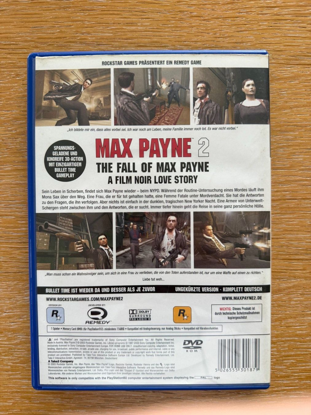 Sony Spiele: PlayStation 2 – Max Payne 2 – Gebraucht aus Oftringen von DenizUe 1