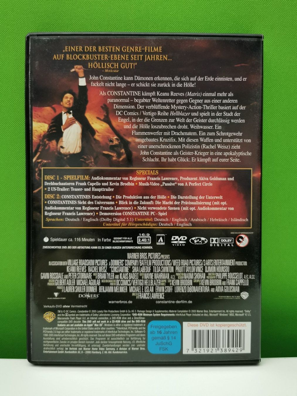 Tutti i DVDs: Constantine – Usato da Niederwangen BE venduto da Keepers 1
