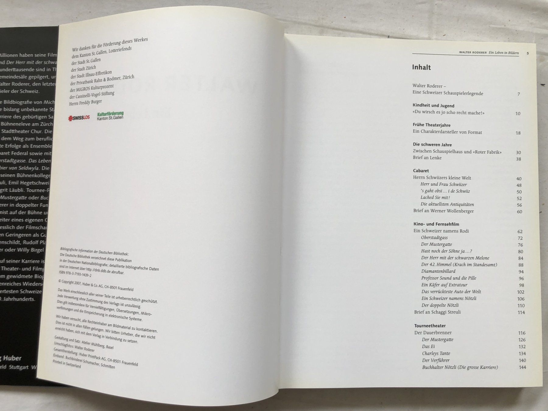 Libri: Walter Roderer - Ein Leben in Bildern - signiert! – Usato da Schaffhausen venduto da durruti 5