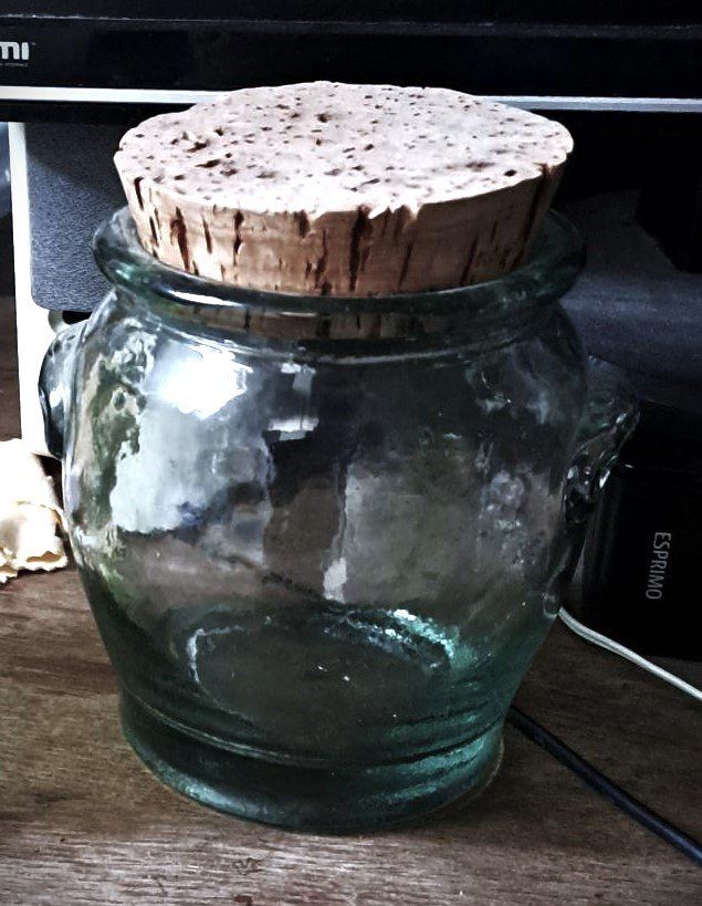 Contenitori & Simili: schöne alte Glasbohne – Usato da Zürich venduto da leachim321
