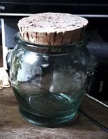 schöne alte Glasbohne