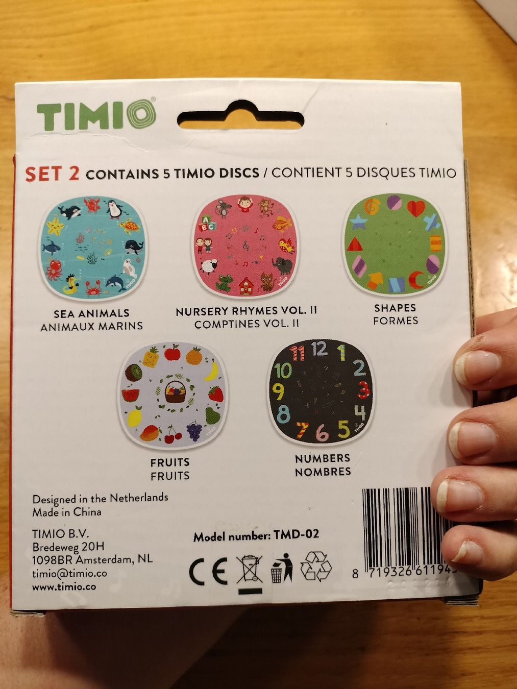 Giocattoli: Timio 5 discs – Nuovo (secondo la descrizione) da Gordevio venduto da LadyTicino 2