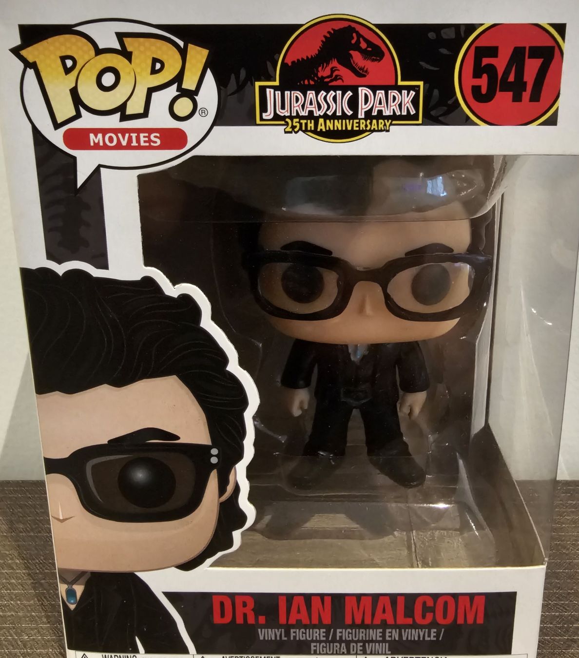 Funko Statuette: Funko Pop Dr. Ian Malcom Jurassic Park – Nuovo e nell'imballaggio originale da Dottikon venduto da chi_lmp6