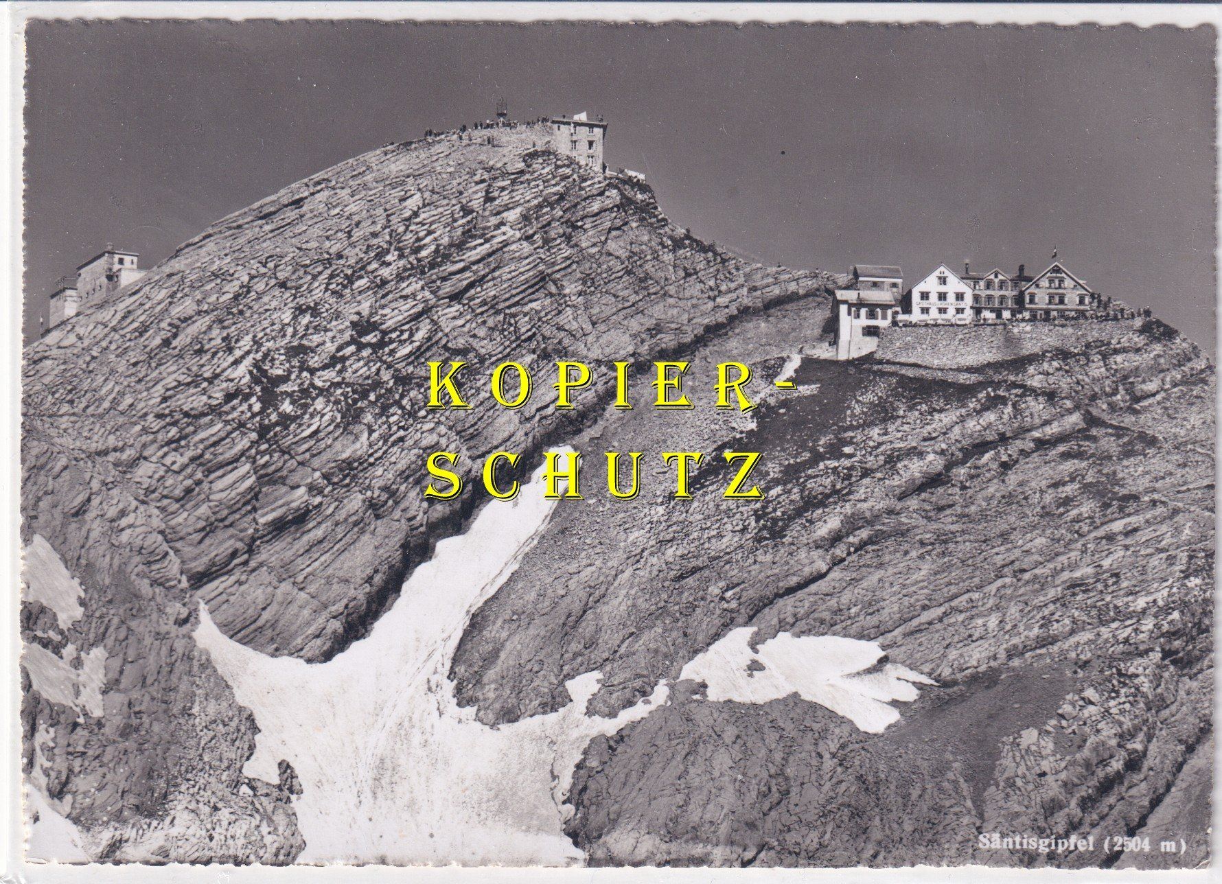 Cartes postales: Säntisgipfel /bq – D'occasion à Hombrechtikon par Rudolf07