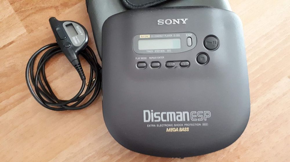 Vintage Sony Discman D-335 ESP | Acheter sur Ricardo