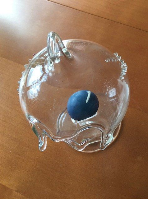 Alle Dekorationen: Glaskugel mit Kerze für Deko – Gebraucht aus Zürich von JanetT01 5