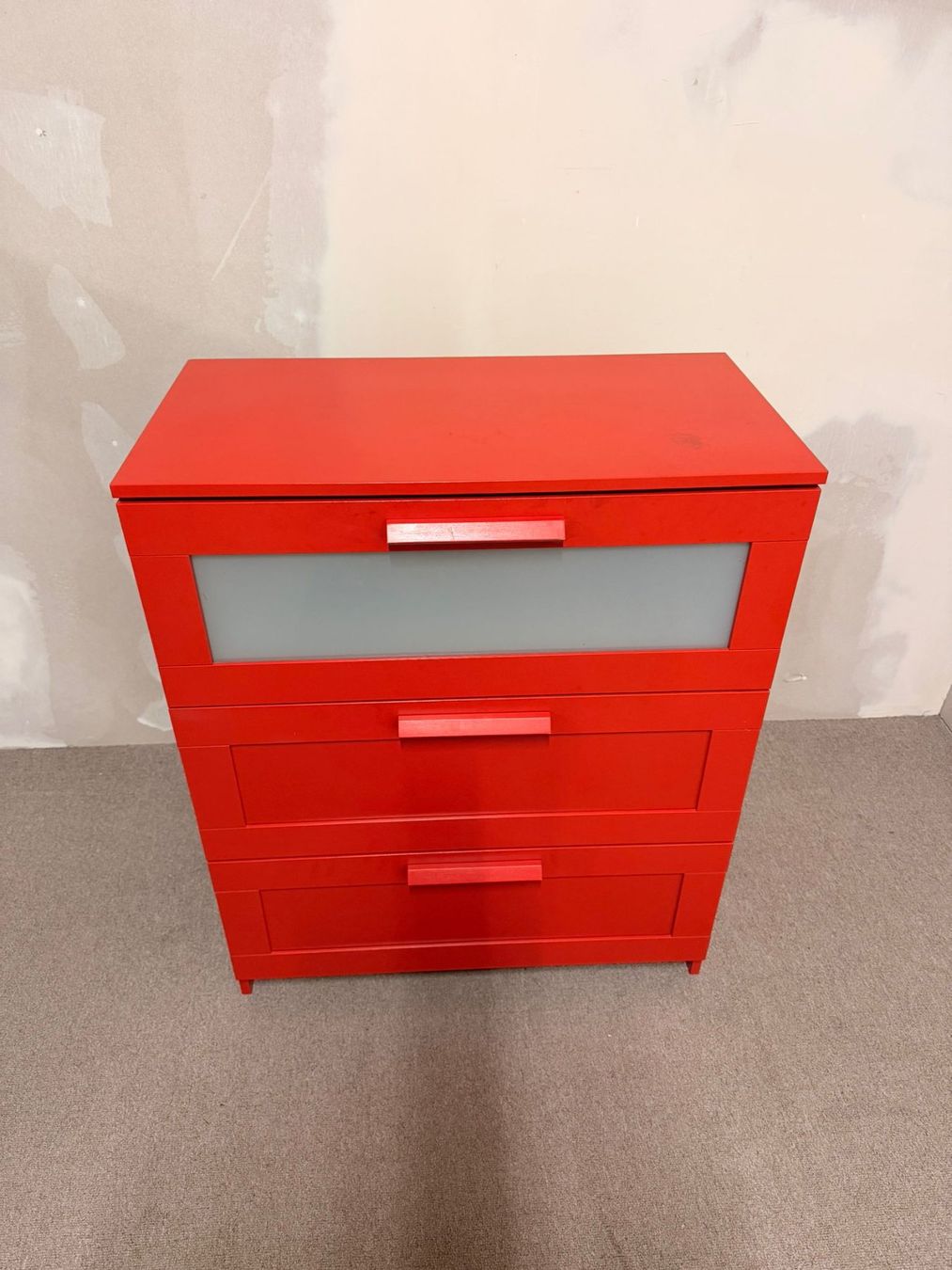 Cassettiere: Ikea Brimnes Kommode in Rot von Ikea mit 3 Schubladen – Usato da Rickenbach ZH venduto da Der-Insider 6