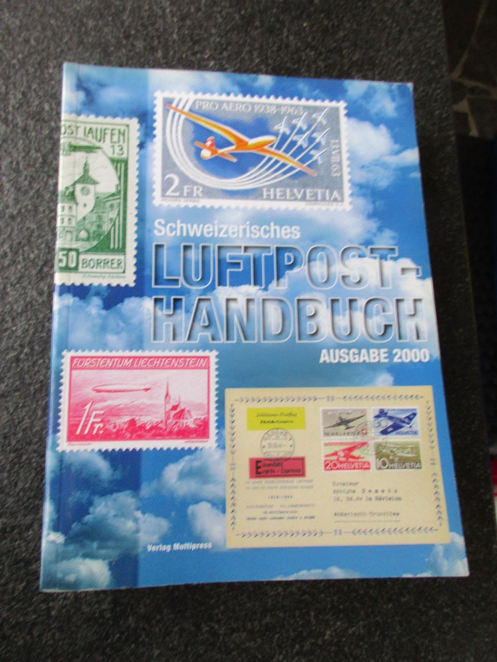 Alle Briefmarken: Schweizerisches Luftpost Handbuch – Gebraucht aus Frick von Schweinchen1965