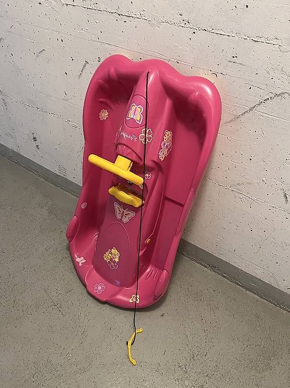 Schlitteln: Kinderbob / Schlitten Pink – Gebraucht aus Fislisbach von The.Notorious 1