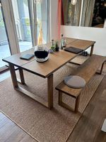 IKEA MÖRBYLÅNGA Esstisch 220x100 + 2 Bänke  neuwertig