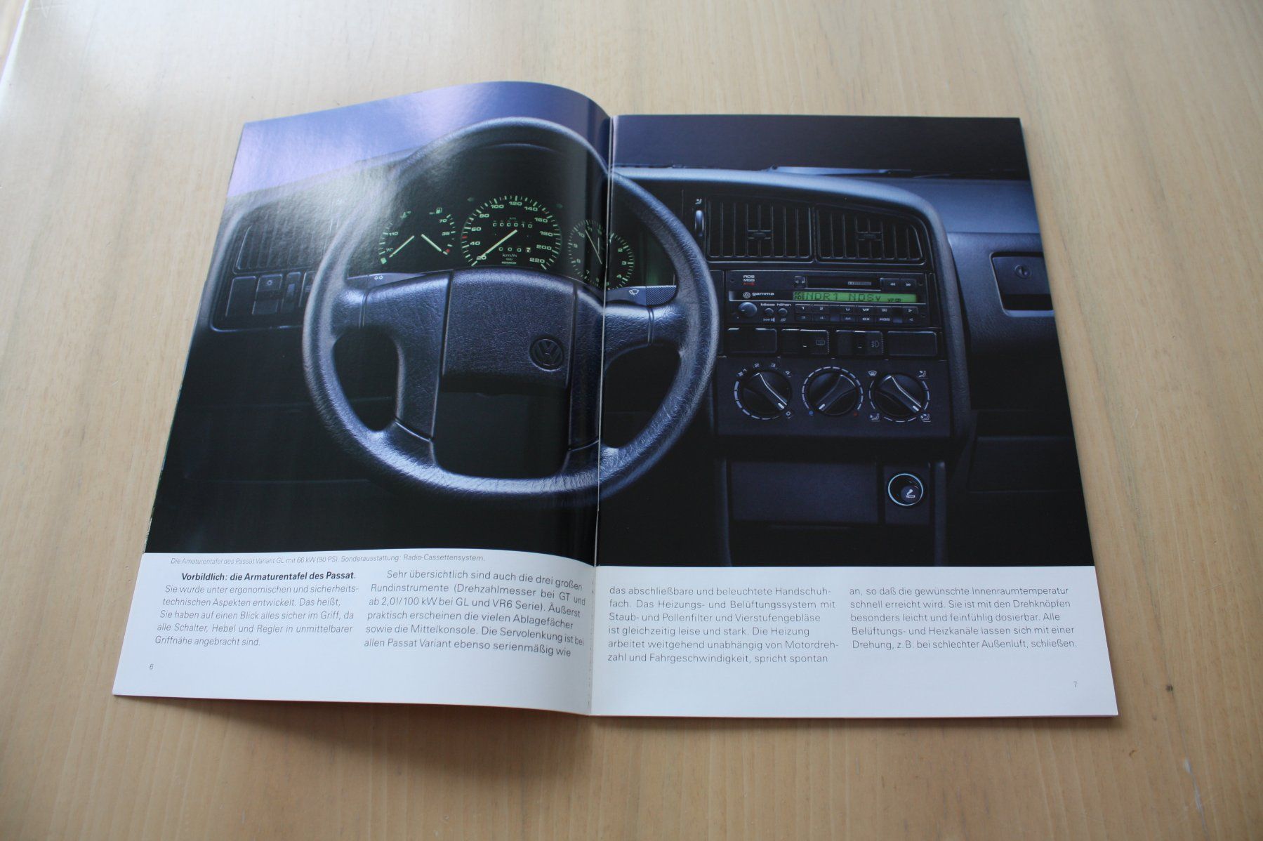 VW Documenti: VW Passat Variant Prospekt 8/1992 – Usato da Wikon venduto da erwin400 3
