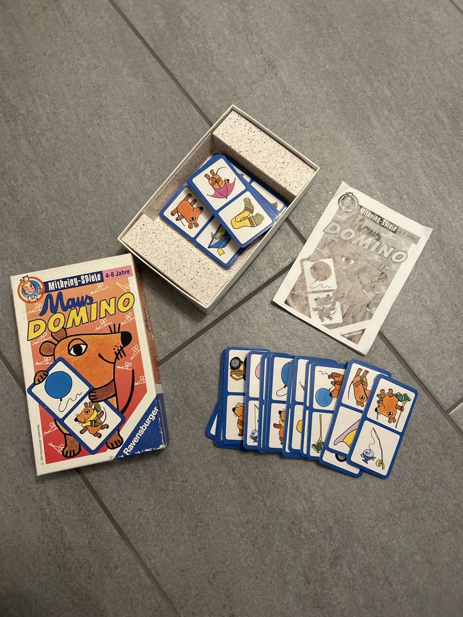 Ravensburger Giochi: Maus Domino Spiel – Usato da Derendingen venduto da Mel.A