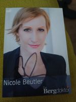 Nicole Beutler - signierte Autogrammkarte