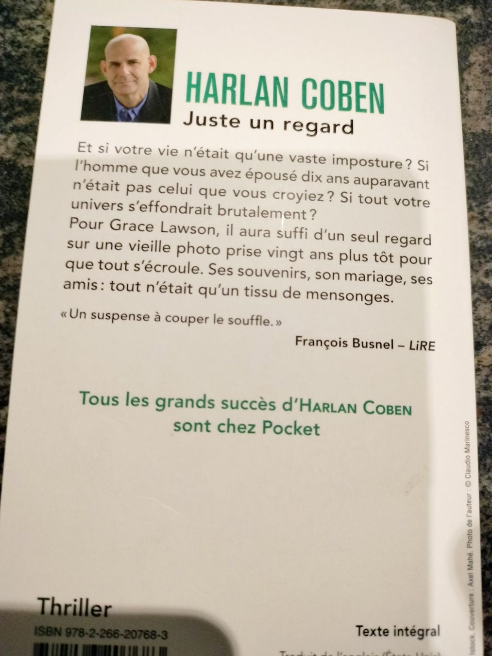 Libri: Juste un regard Par Harlan Coben – Usato da Cortaillod venduto da rozinna 1