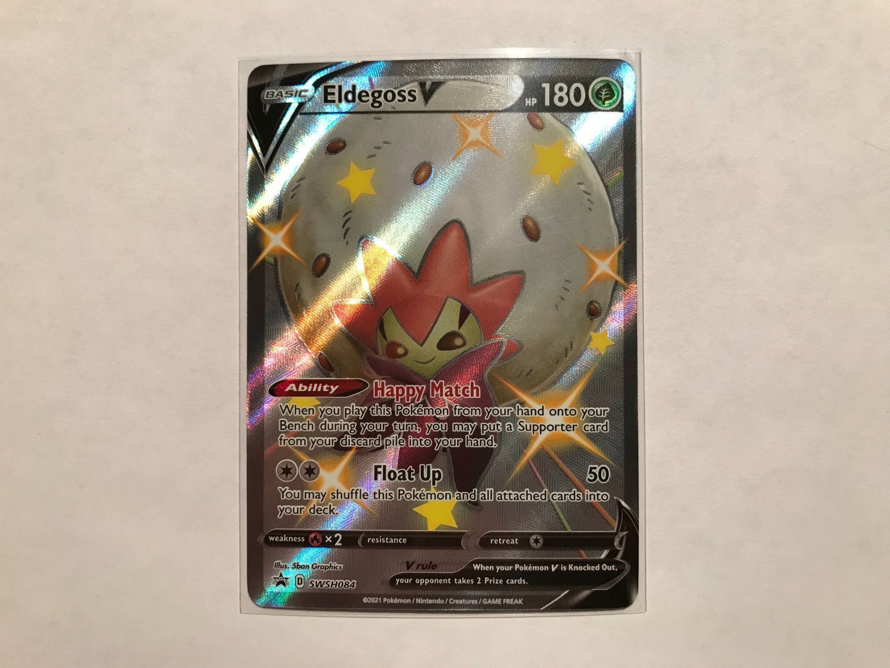 Pokémon Carte collezionabili: Eldegoss V Shiny Promo – Nuovo (secondo la descrizione) da Hagendorn venduto da Pokecollectorch