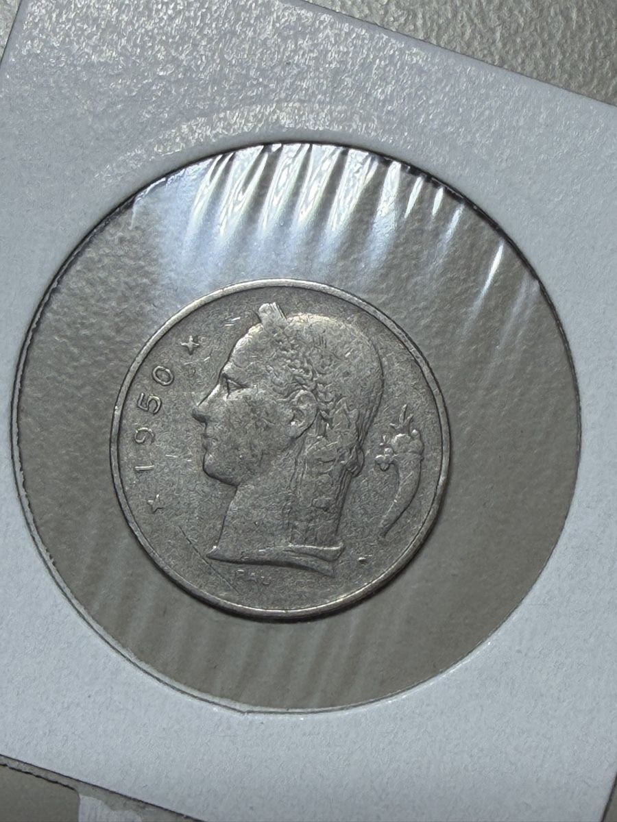Tutti le monete: Belgique - 1 franc - 1950 – Usato da Payerne venduto da Mike1682 1