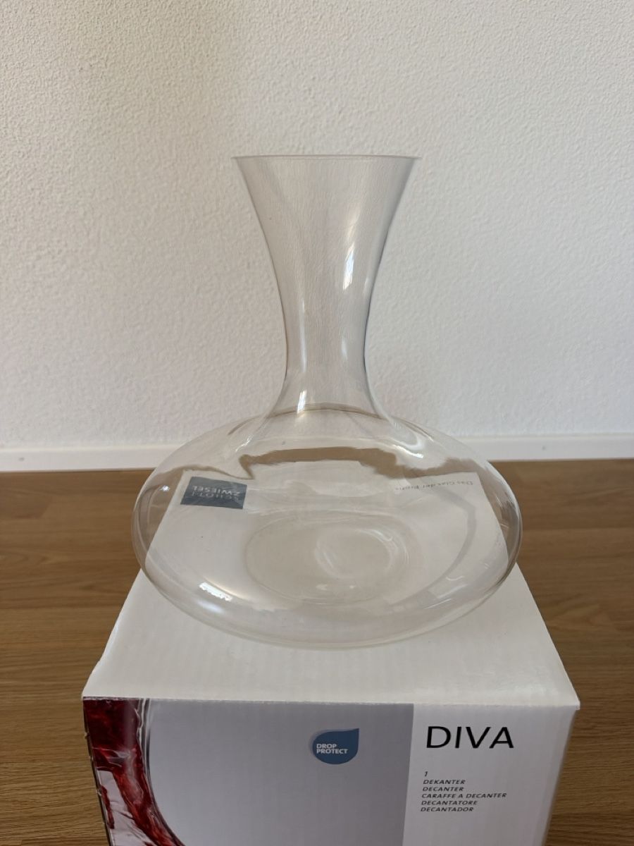 Zwiesel Caraffe: DIVA Dekanter mit Tropfschutz neuwertig – Nuovo (secondo la descrizione) da Emmenbrücke venduto da stark23 2