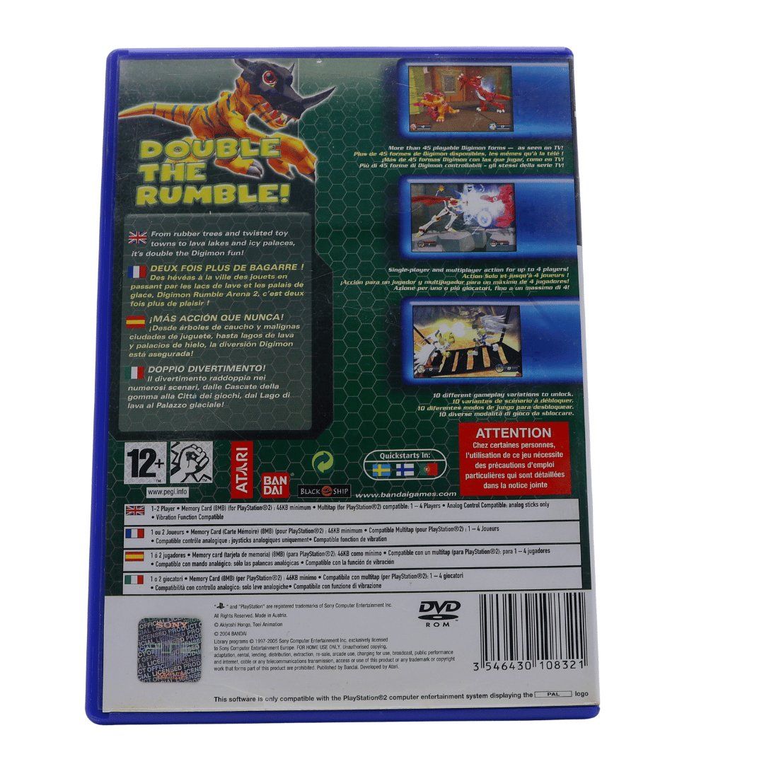 Spiele: Digimon Rumble Arena 2 - PS2 – Gebraucht aus Paudex von dindeboy 2