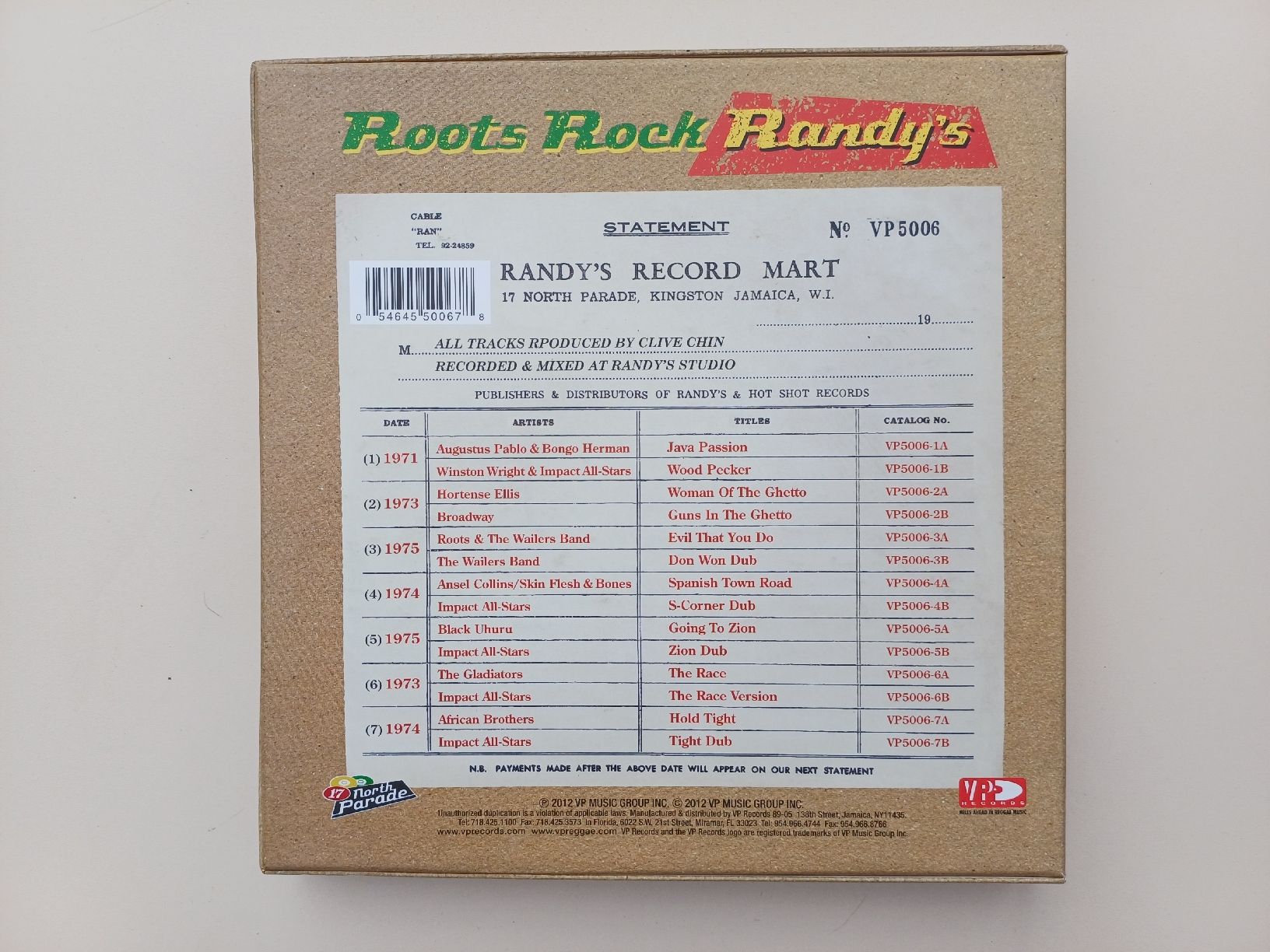Vinyles: Coffret édition limitée "Roots Rock Randy's" 45tx7 neuf – Neuf (Voir description) à Begnins par Drastic-Sound 1