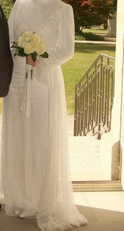 Weisses Brautkleid
