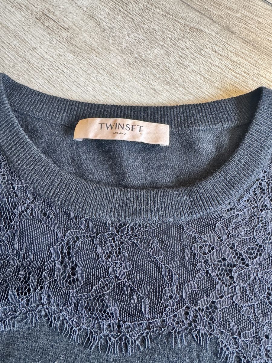 Twinset Pullover & Sweatshirts: twin set gr. 36 strickpulli schwarz  – Gebraucht aus Seengen von Shiara 1