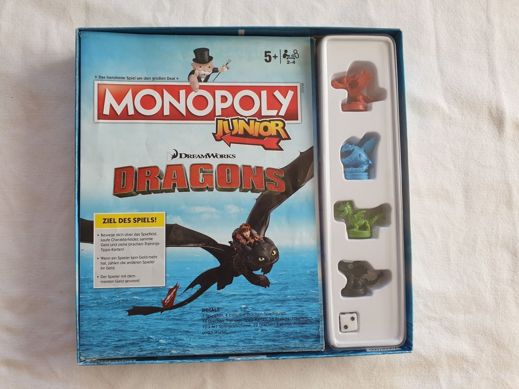 Hasbro Giochi: Monopoly Junior Dragons Kindermonopoly – Usato da Rebstein venduto da gimmma 3