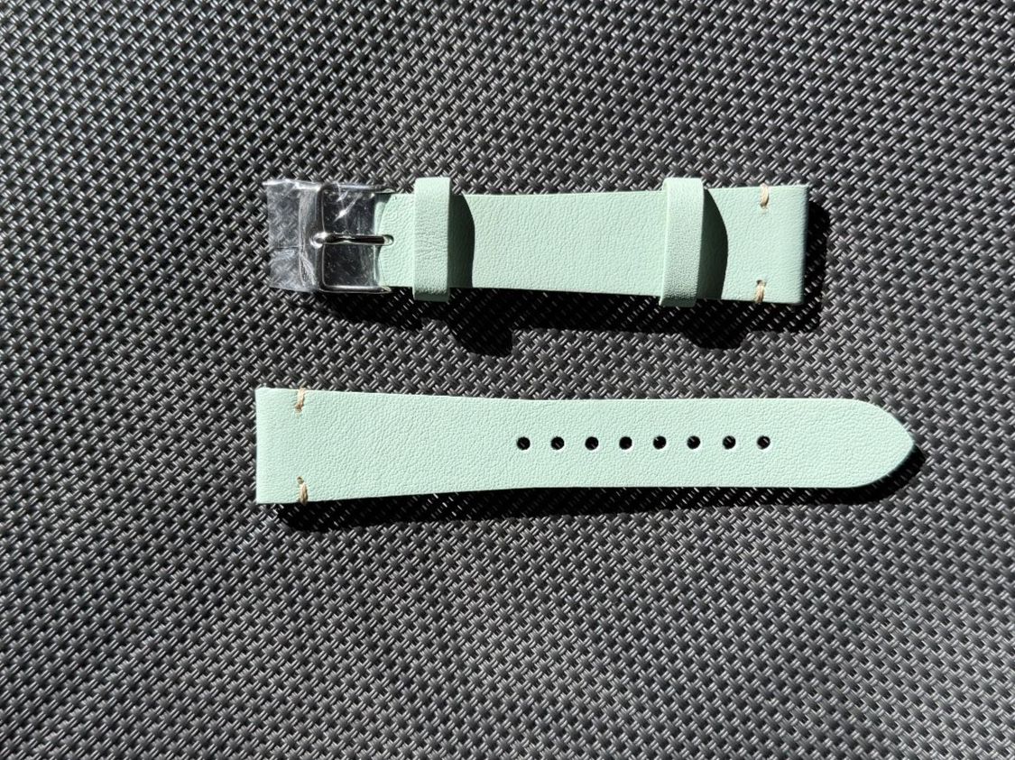 Bracciali & Braccialetti: New 20mm leather watch strap – Nuovo (secondo la descrizione) da Genève venduto da gau_6t8p