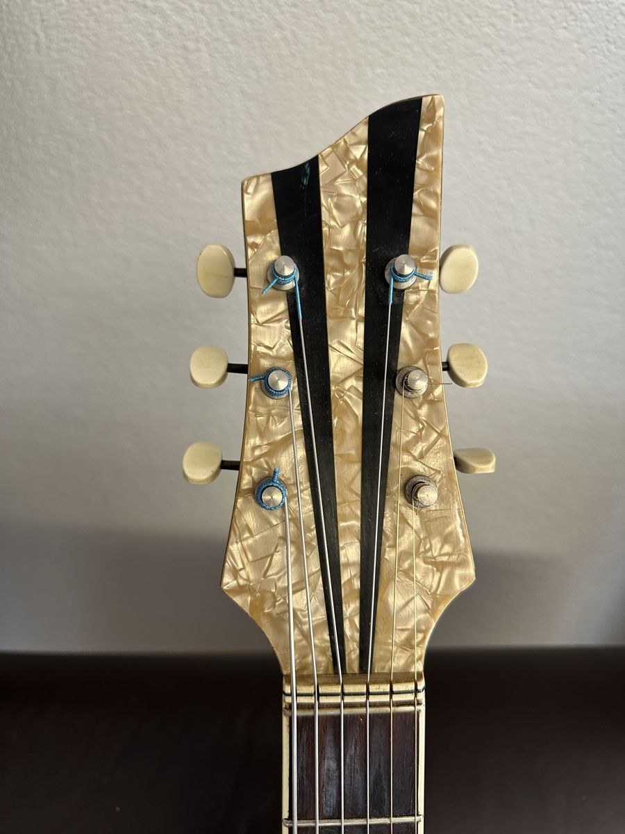 Musikinstrumente: Tellson Lyric 1802 von 1960 – Gebraucht aus Tschierv von Screamingwolfguitars 3