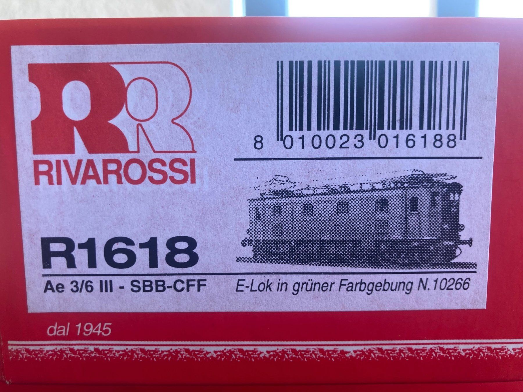 Rivarossi Modelleisenbahnen: H0 Gleichstrom – Neu und originalverpackt aus luzern von Maclimac