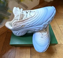 Lacoste Turnschuhe weiss/hellblau Grösse 39 neu