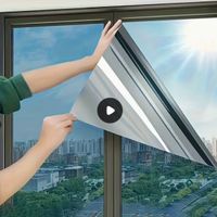 ca. 5 Meter Spiegelfolie, UV-Schutz, Wärmeisolierung