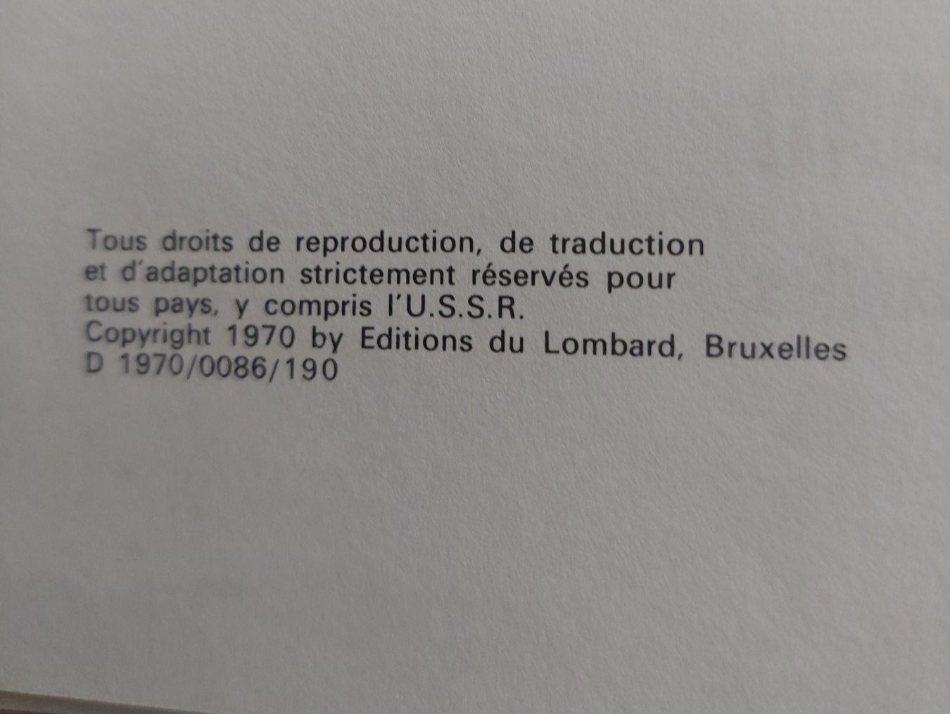 Fumetti: Blake et Mortimer La Marque Jaune Lombard 1978 BE+ – Usato da Genève venduto da Blu_BD 4