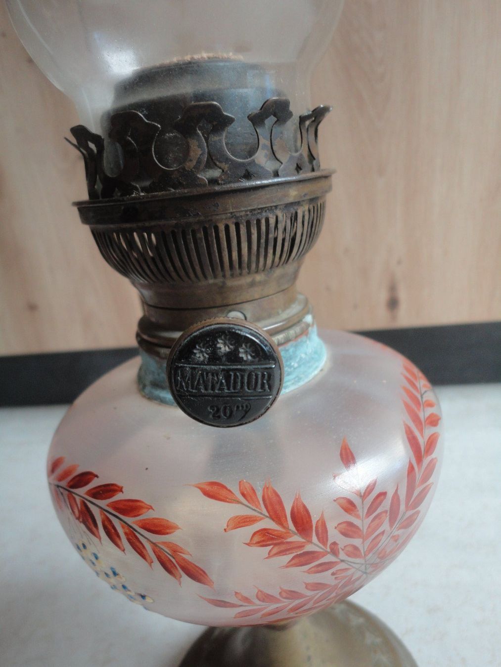 Lampes: Antike Petroleumlampe – D'occasion à Gelterkinden par Gimbo2 1