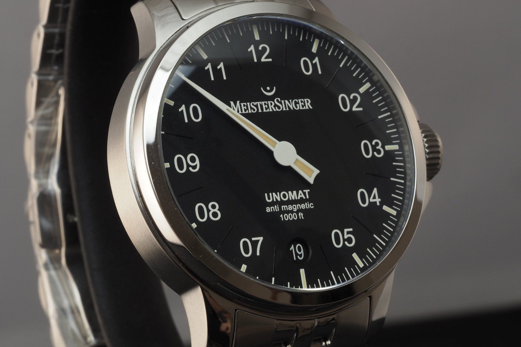 MeisterSinger Montres: MeisterSinger Unomat – Neuf avec emballage d'origine à Colombier NE par Atelier-horloger 1