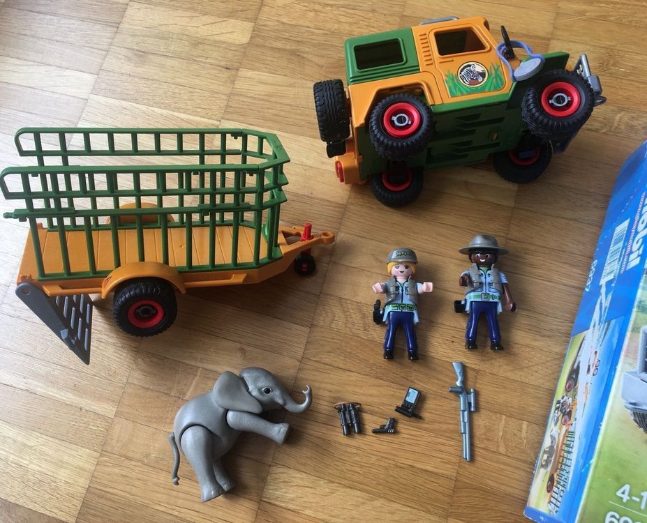 Playmobil Wildlife Elefant, Jeep Kaufen auf Ricardo