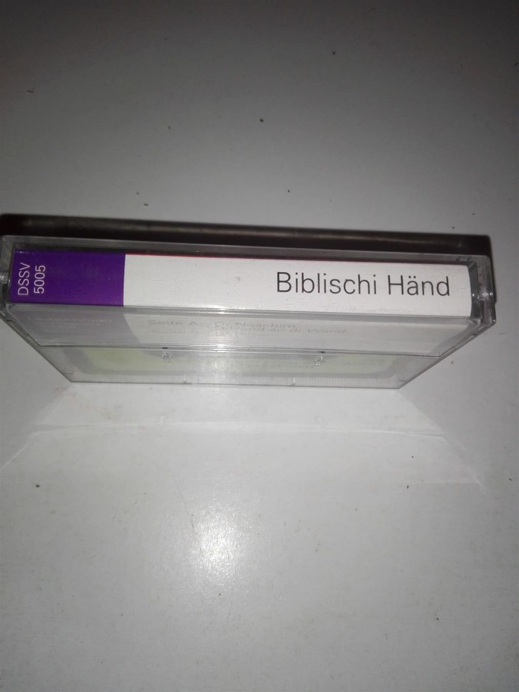 Musicassette: Biblischi Händ    (DSSV 5005) – Usato da St.Gallen venduto da elk2023 1