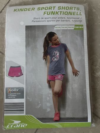 Mädchen Sport Shorts Kurze Hosen Gr. 158/164