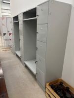 Metallschrank grau, Spind, Garderobenschrank