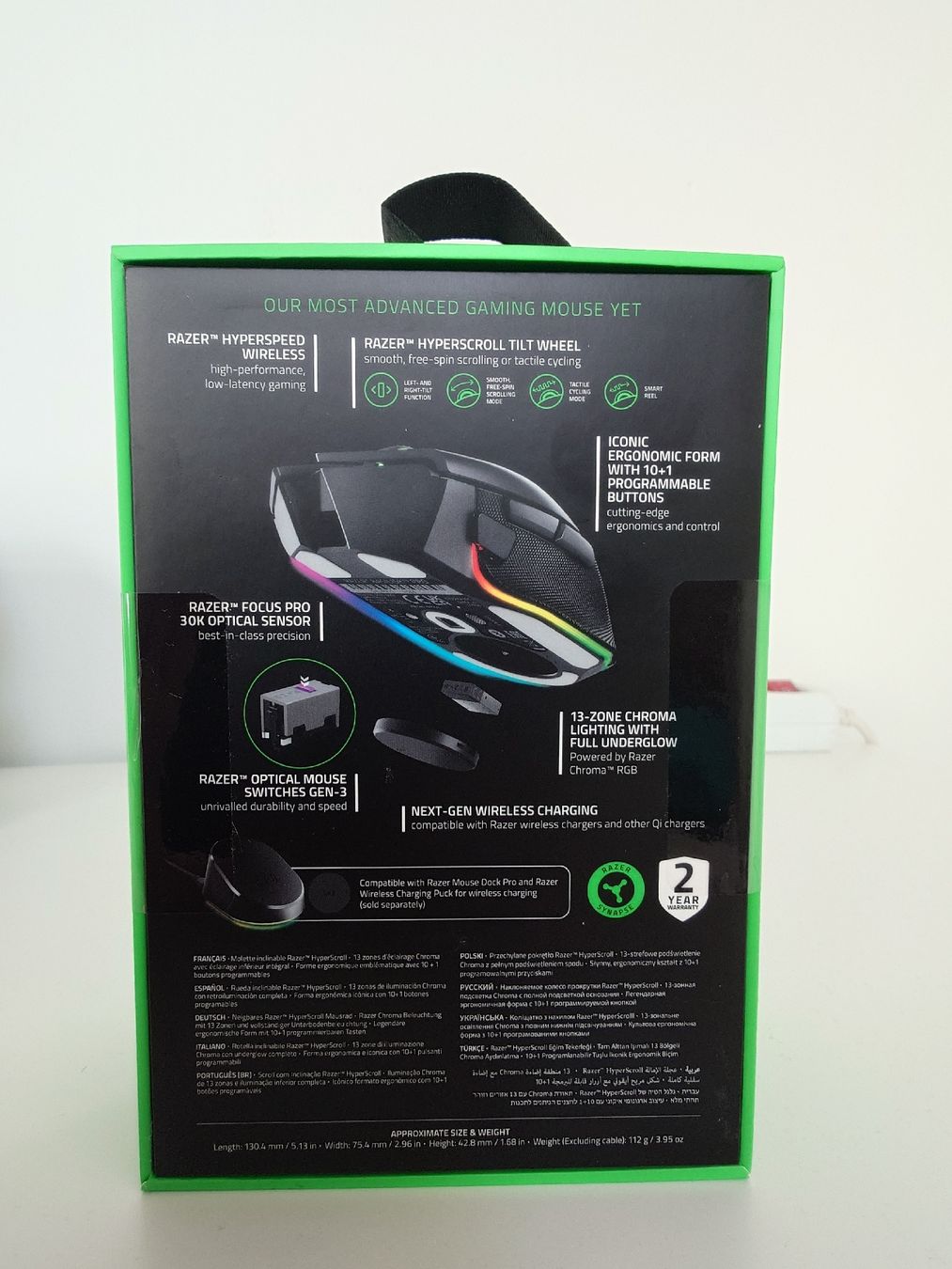 Razer Mouse: Razer Basilisk V3 Pro  Neu& Ungeöffnet  – Nuovo e nell'imballaggio originale da Wetzikon ZH venduto da Dna77 1