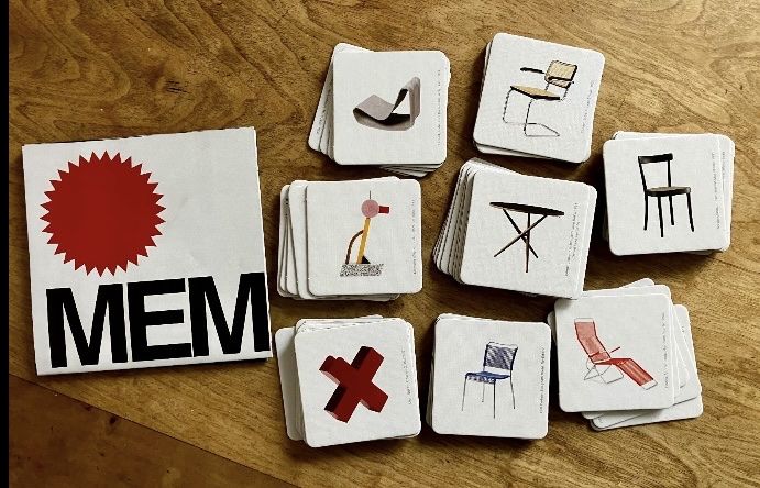 Spiele: Memorie Spiel mit Möbelklassikern – Neu und originalverpackt aus Buchs AG von Allerleis 4