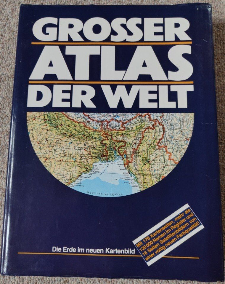 Bücher: Grosser Atlas der Welt – Gebraucht aus Sigriswil von Ricola1977
