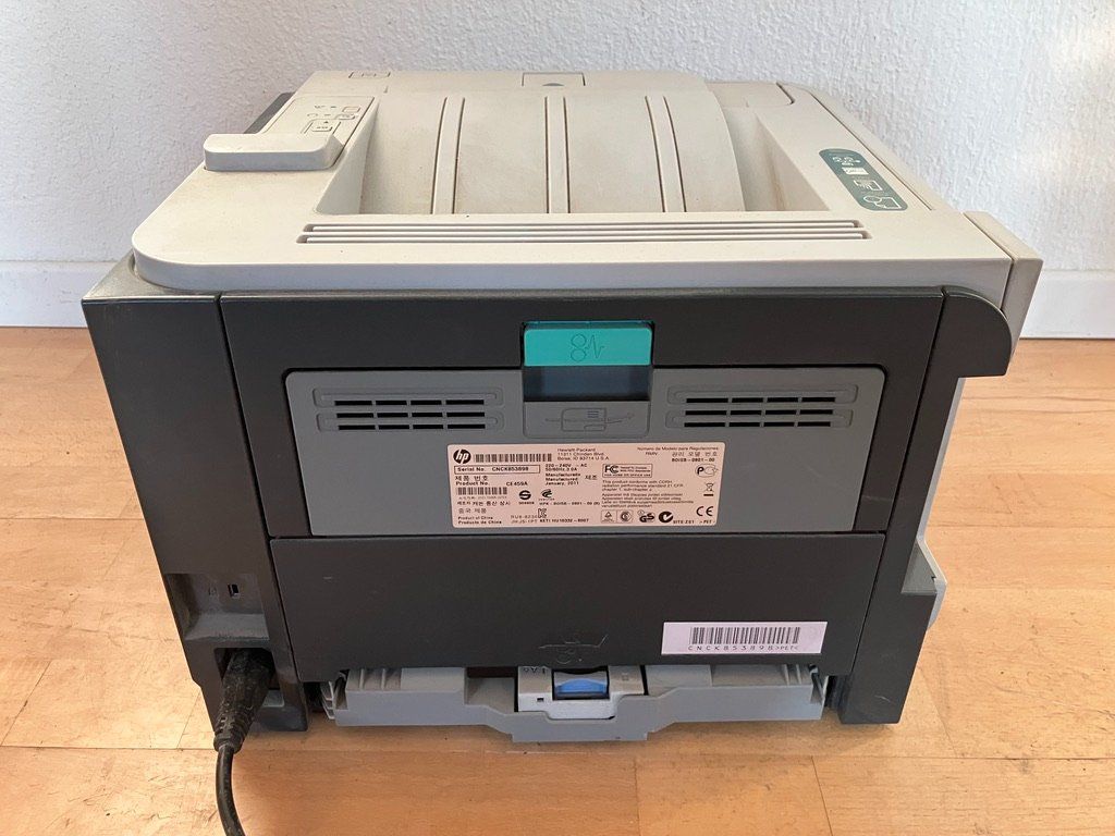 Hewlett Packard Drucker: Drucker HP Laserjet P2055dn Duplex, LAN, Toner 44% – Gebraucht aus Fislisbach von Promo 4